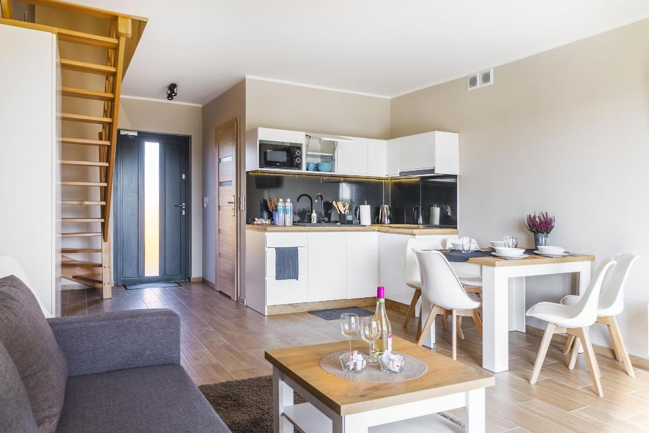 Domki Zlote Piaski Kryty Basen Sauna Jacuzzi Jastrzębia Góra Exterior foto